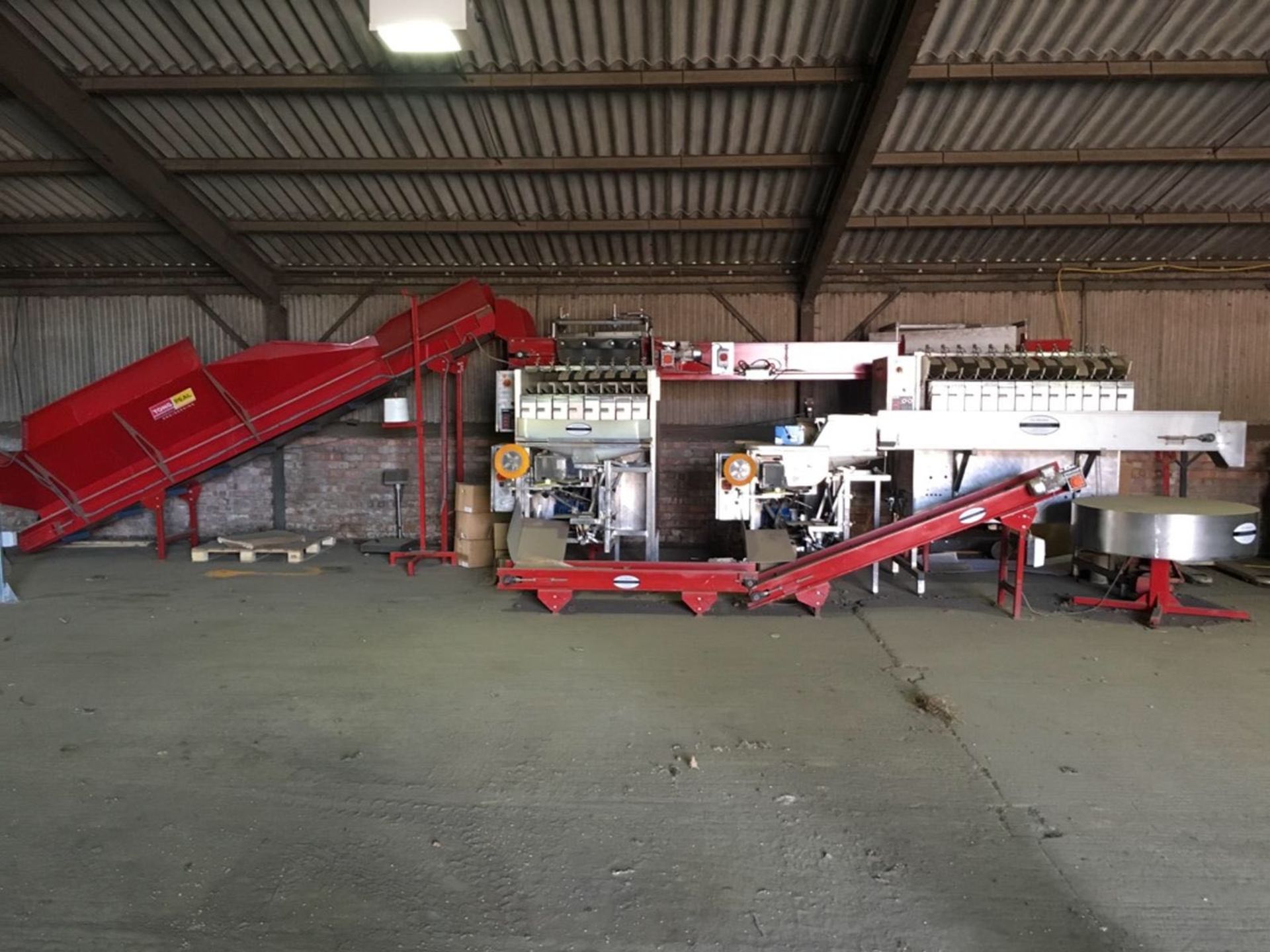 Weighing / Bagging Line As A Whole Comprising Lots 1 - 7 (Please Note All Bids Are Subject To Vend