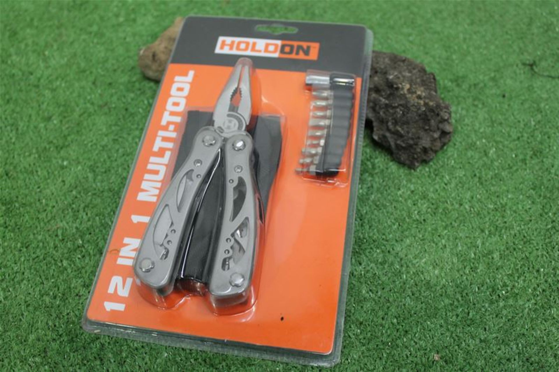 25 x HOLDON Large Multi Tool with Pouch Merchandiser of 12 - Image 2 of 2