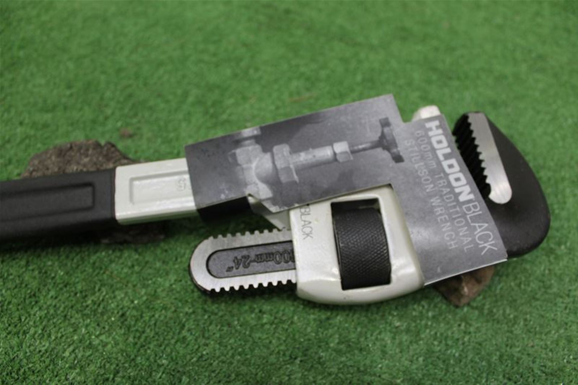 10 x HOLDON BLACK 600mm Stillson Wrench - Image 2 of 2