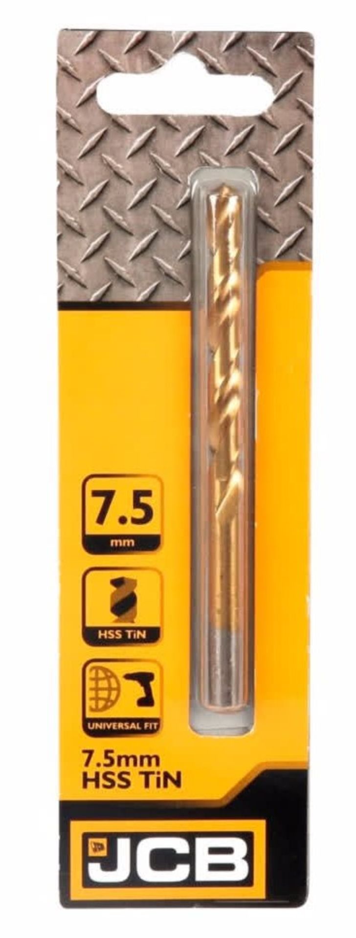 RRP £64.20 10 x HSS DRILL BIT PRECISION GRND TIN 7.5mm RRP: £64.20 Suitable for drilling into al