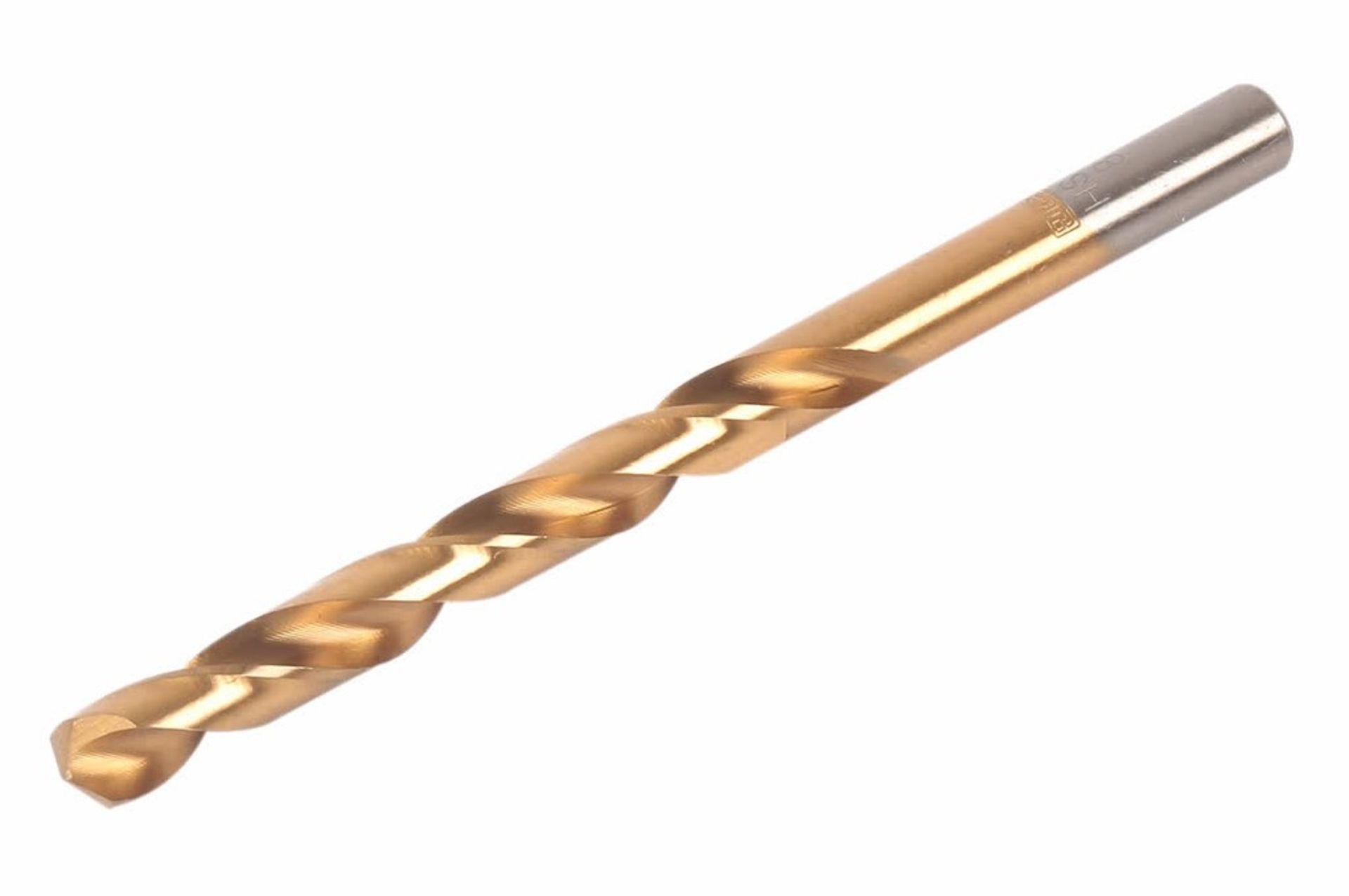 RRP £84.30 10 x HSS DRILL BIT PRECISION GRND TIN 8mm RRP: £84.30 Suitable for drilling into all - Image 3 of 3