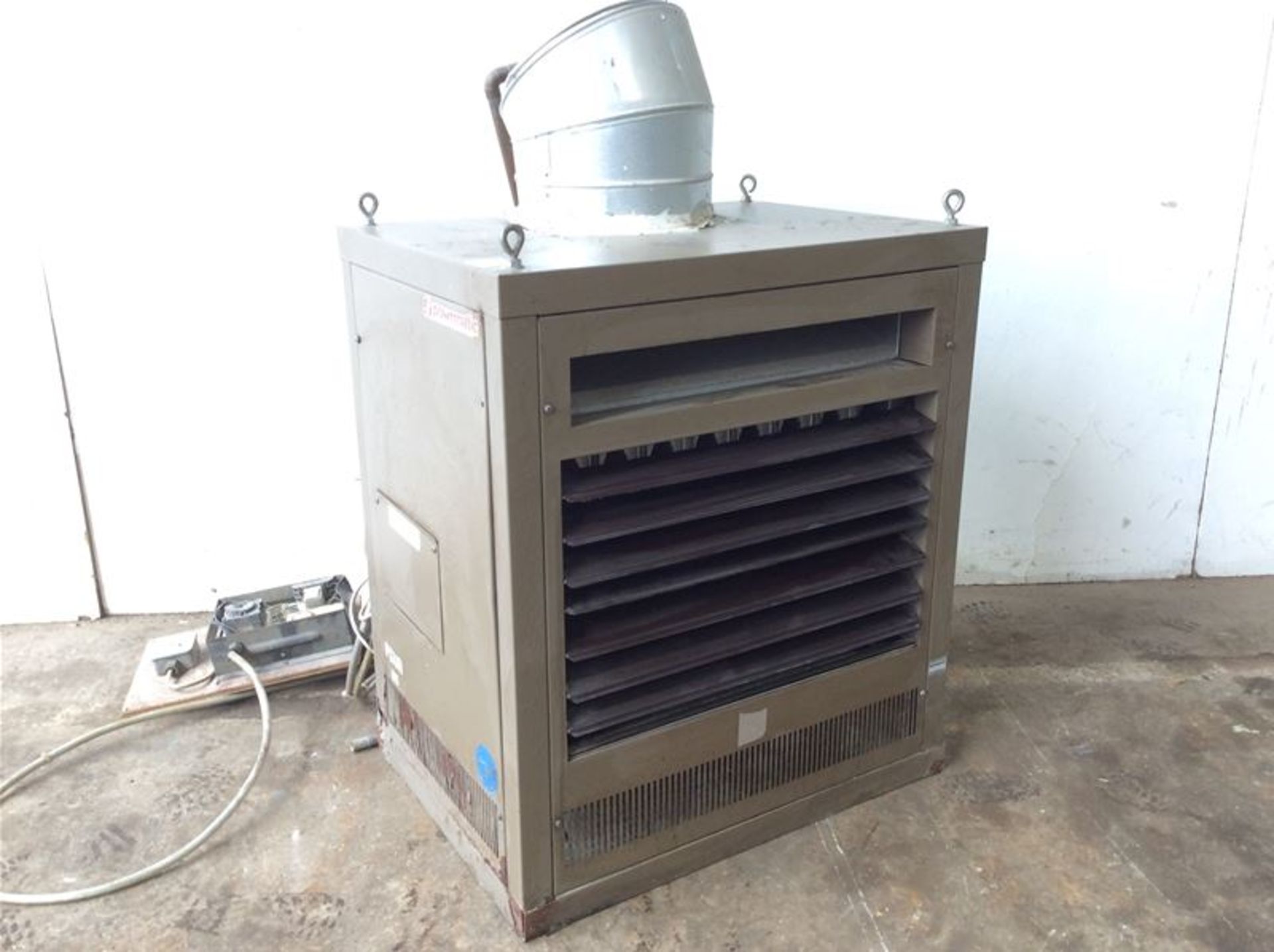 POWERMATIC PGUH 85 F SUSPENDED NATURAL GAS FIRED AIR HEATER UNIT - 25KW