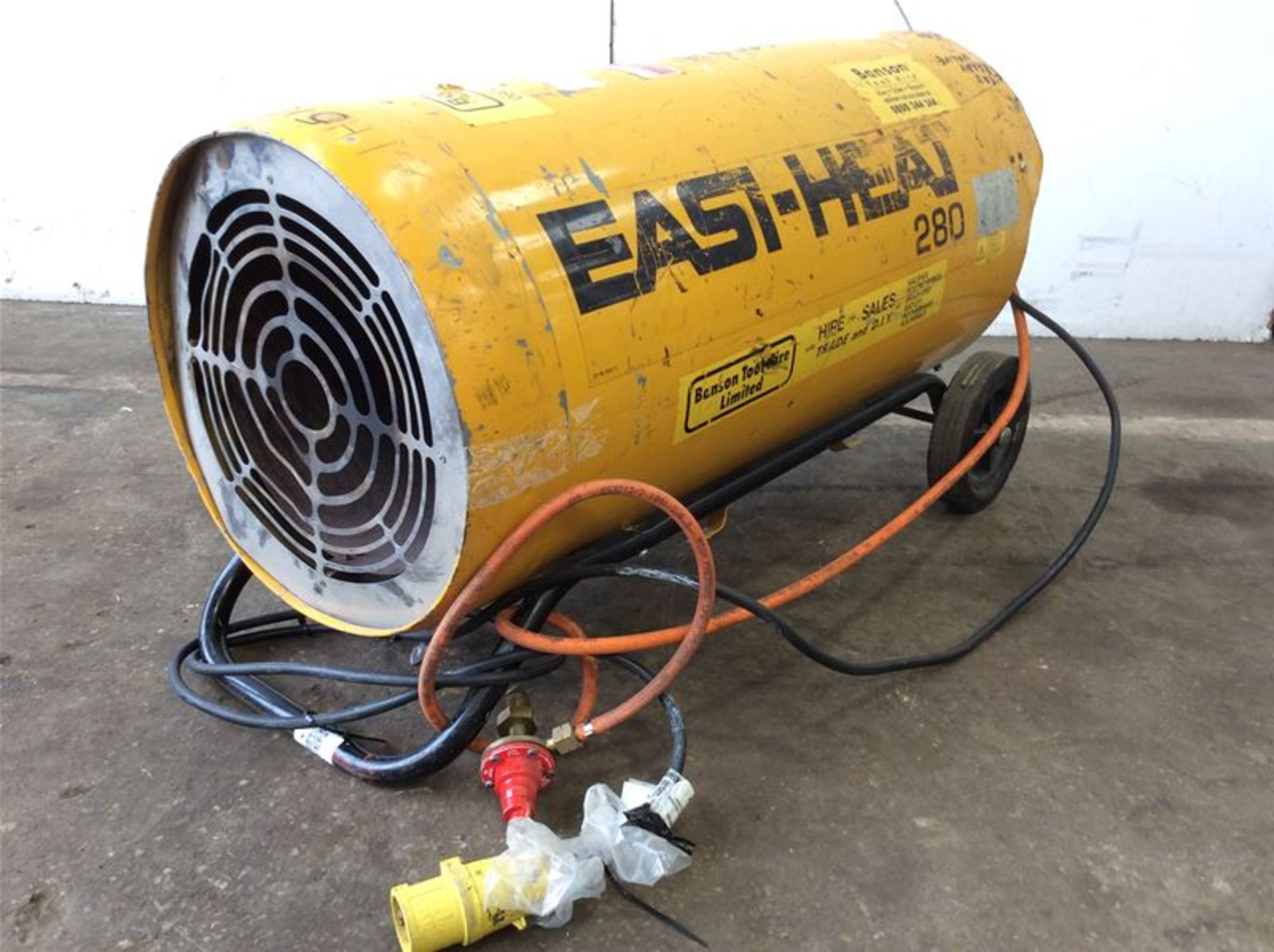 EASI HEAT 280 BLOWER HEATER 260000 BTU - GAS- 110V