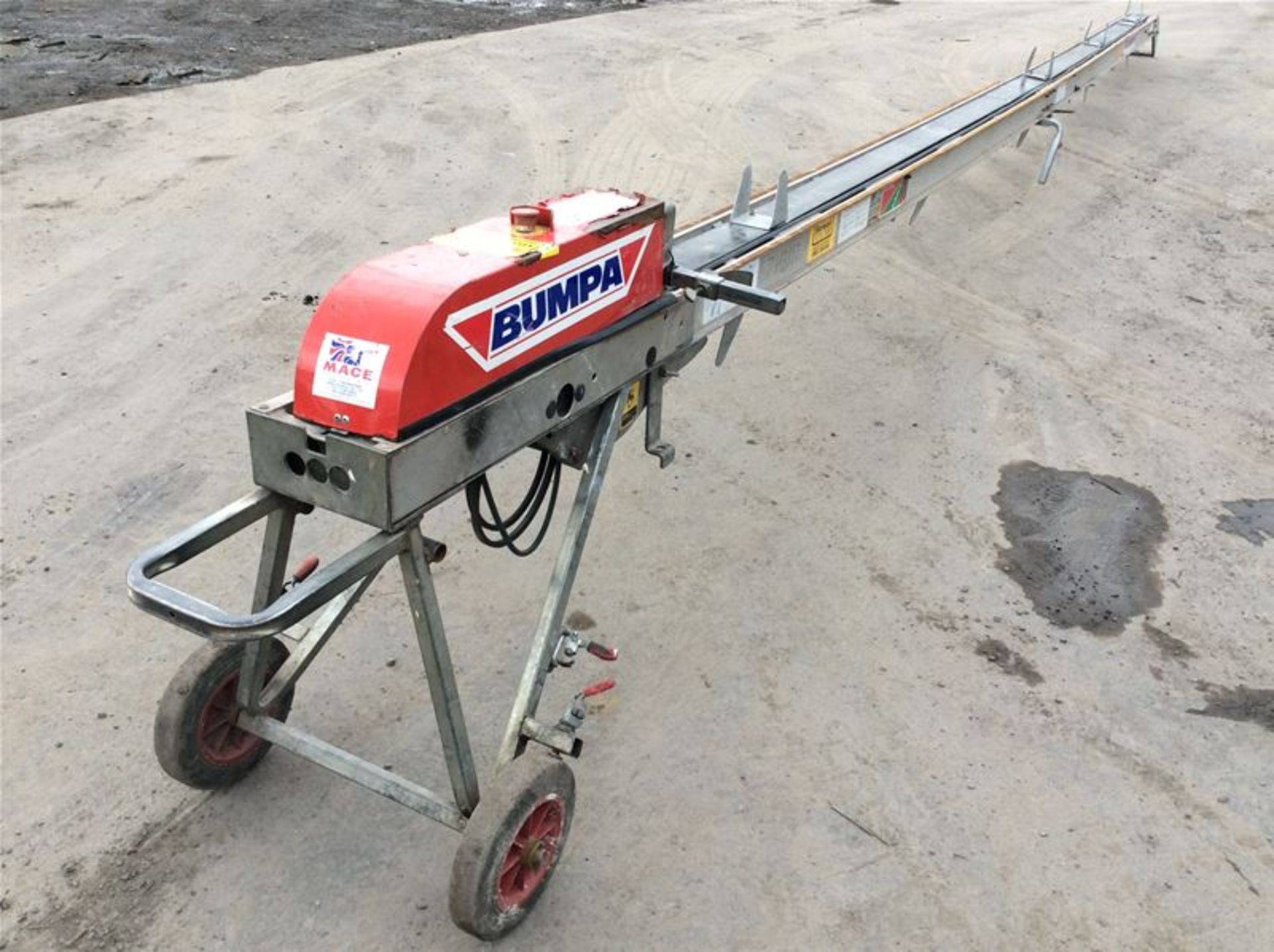 MACE BUMPA 8M PORTABLE CONVEYOR/LIFTER - PETROL