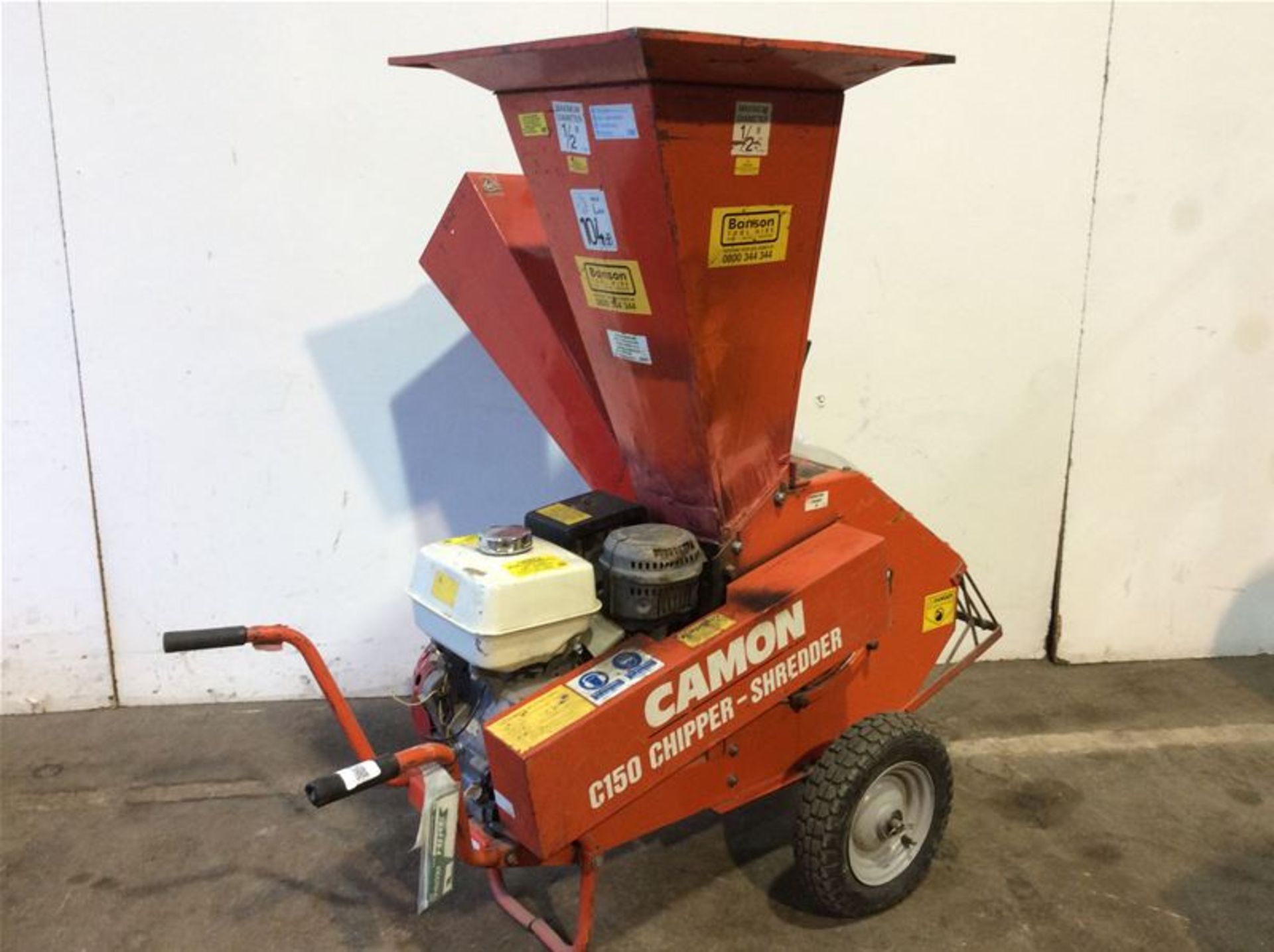 CAMON C150 CHIPPER / SHREDDER - HONDA PETROL