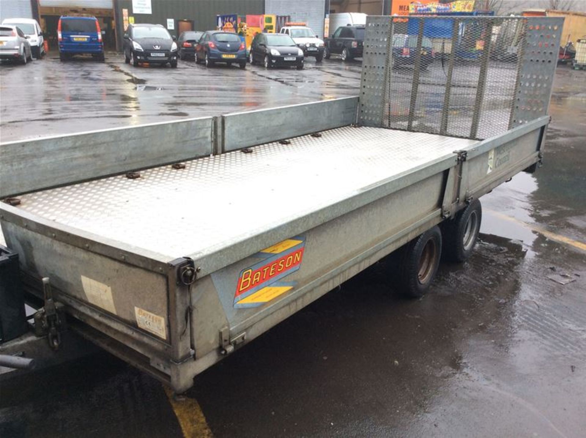 BATESON HYDRAULIC TILT TRAILER - 14 X 7 FT - GROSS WEIGHT 2750KG - Image 5 of 8