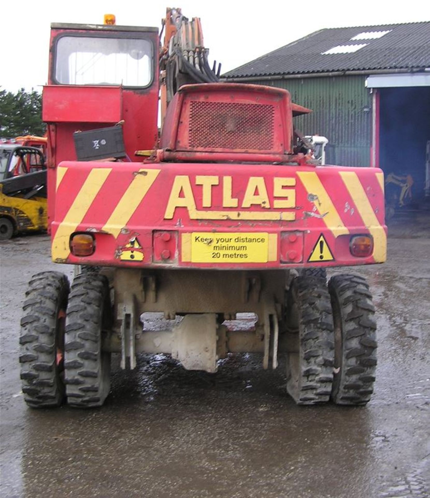 Atlas AB1302 Rubber Duck Excavator - Image 4 of 6