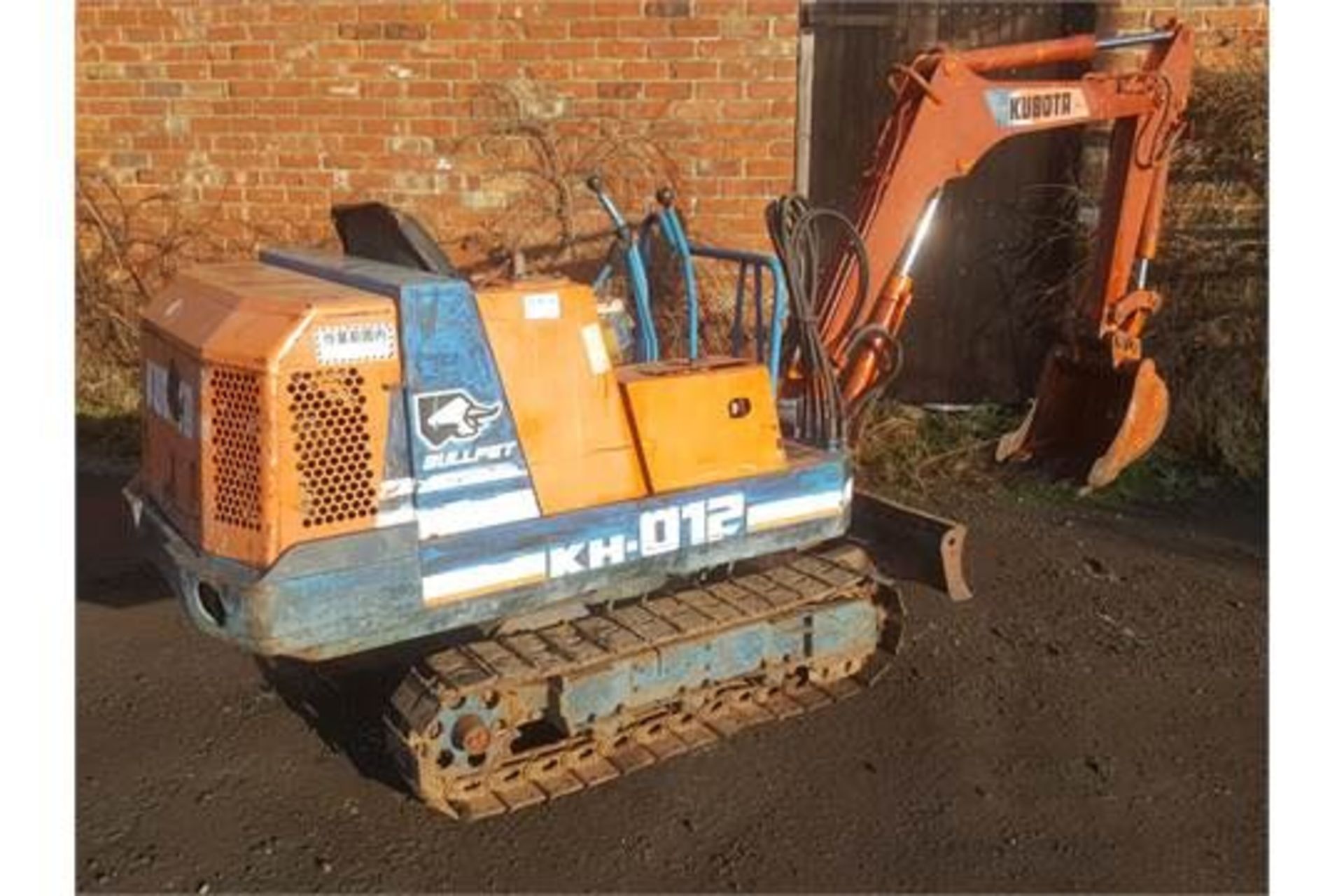 Kubota KH-012 Mini Digger / Steel Tracked Excavator - Image 4 of 10