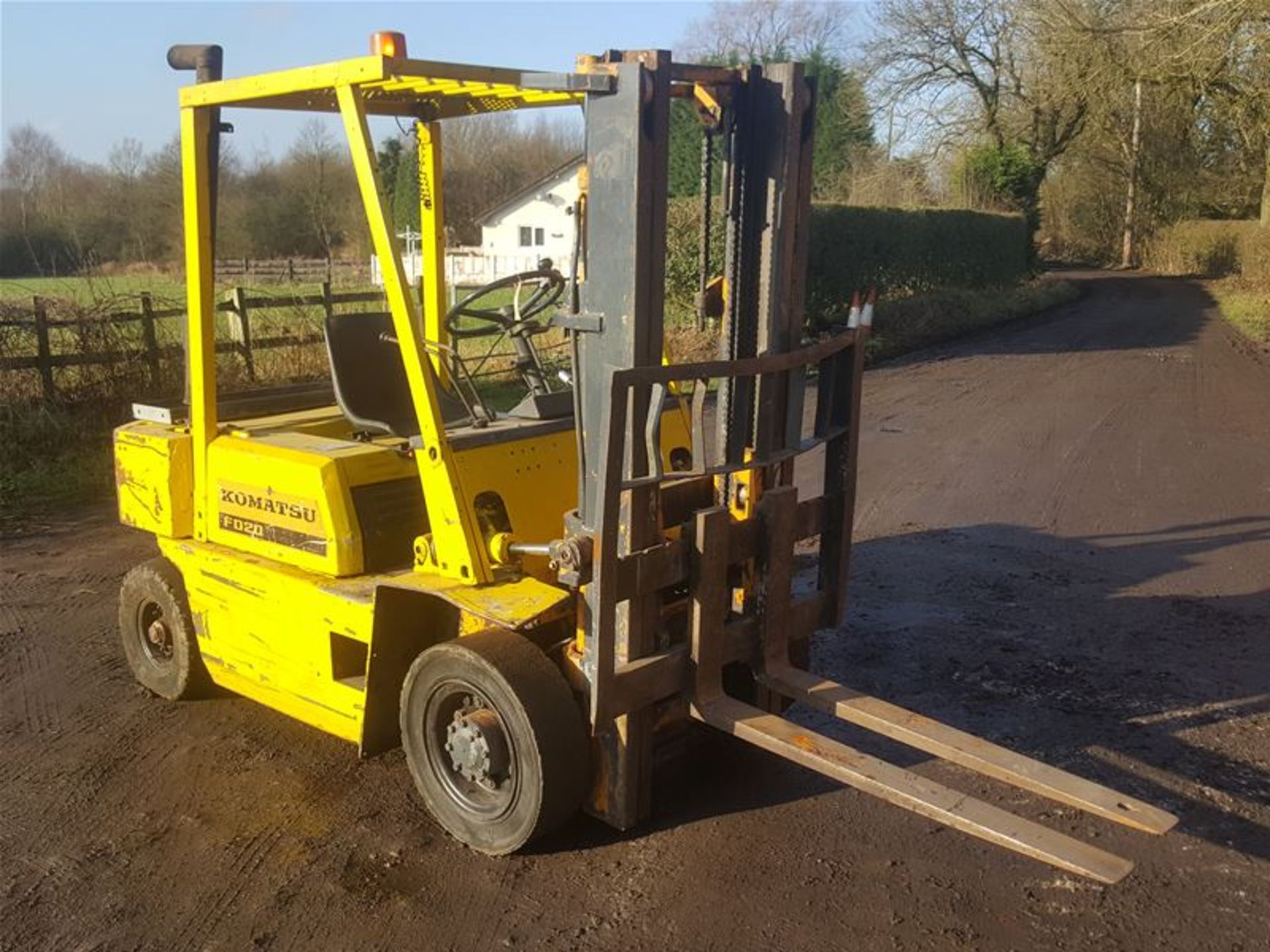 Komatsu FO20 Diesel Forklift - Image 2 of 6