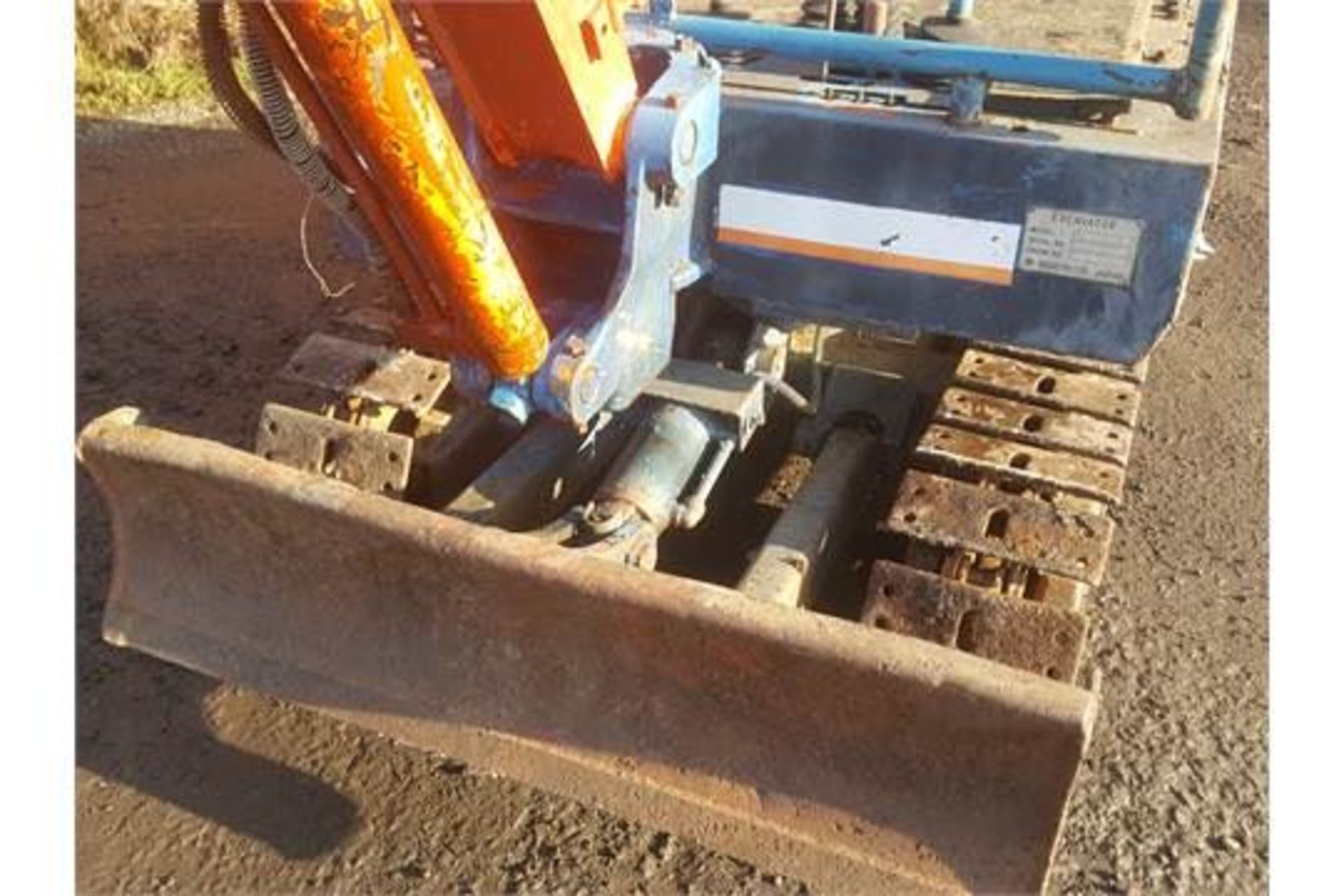 Kubota KH-012 Mini Digger / Steel Tracked Excavator - Image 7 of 10