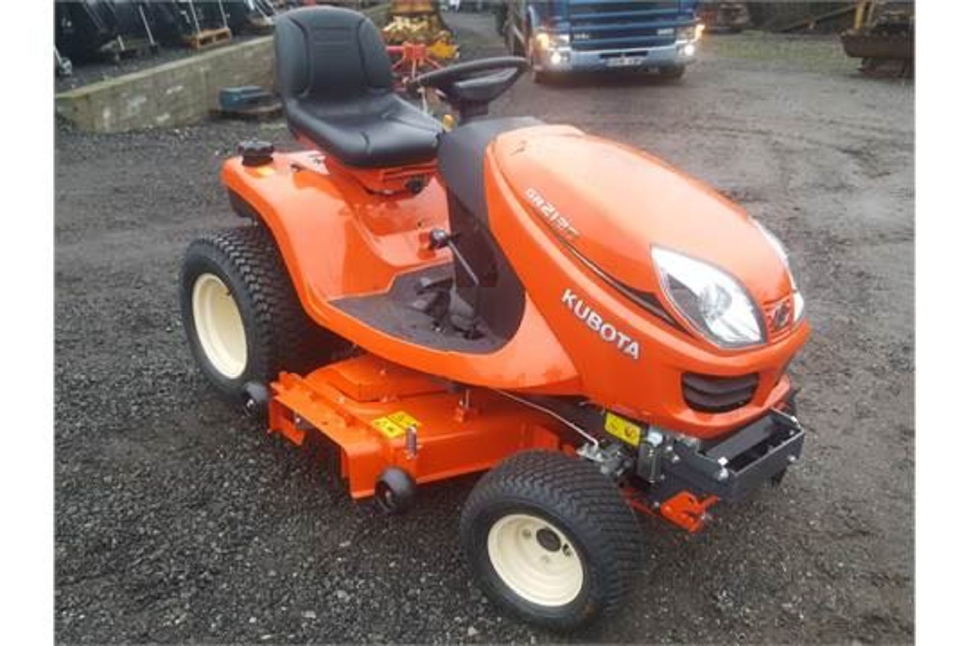 2016 Kubota GR2120 Diesel Mower 48inch deck with mulching kit