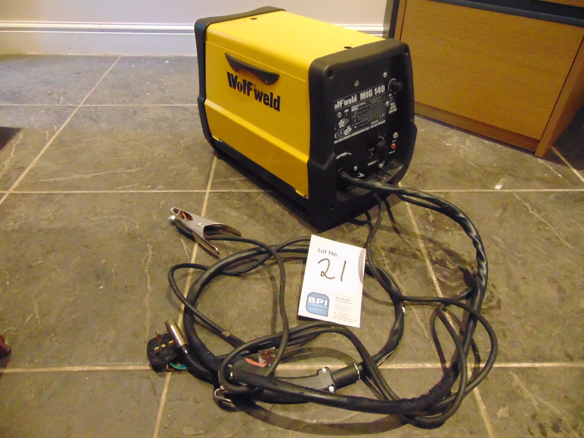 Wolfweld 140amp mig welder- still in box never used- cost over £400.00