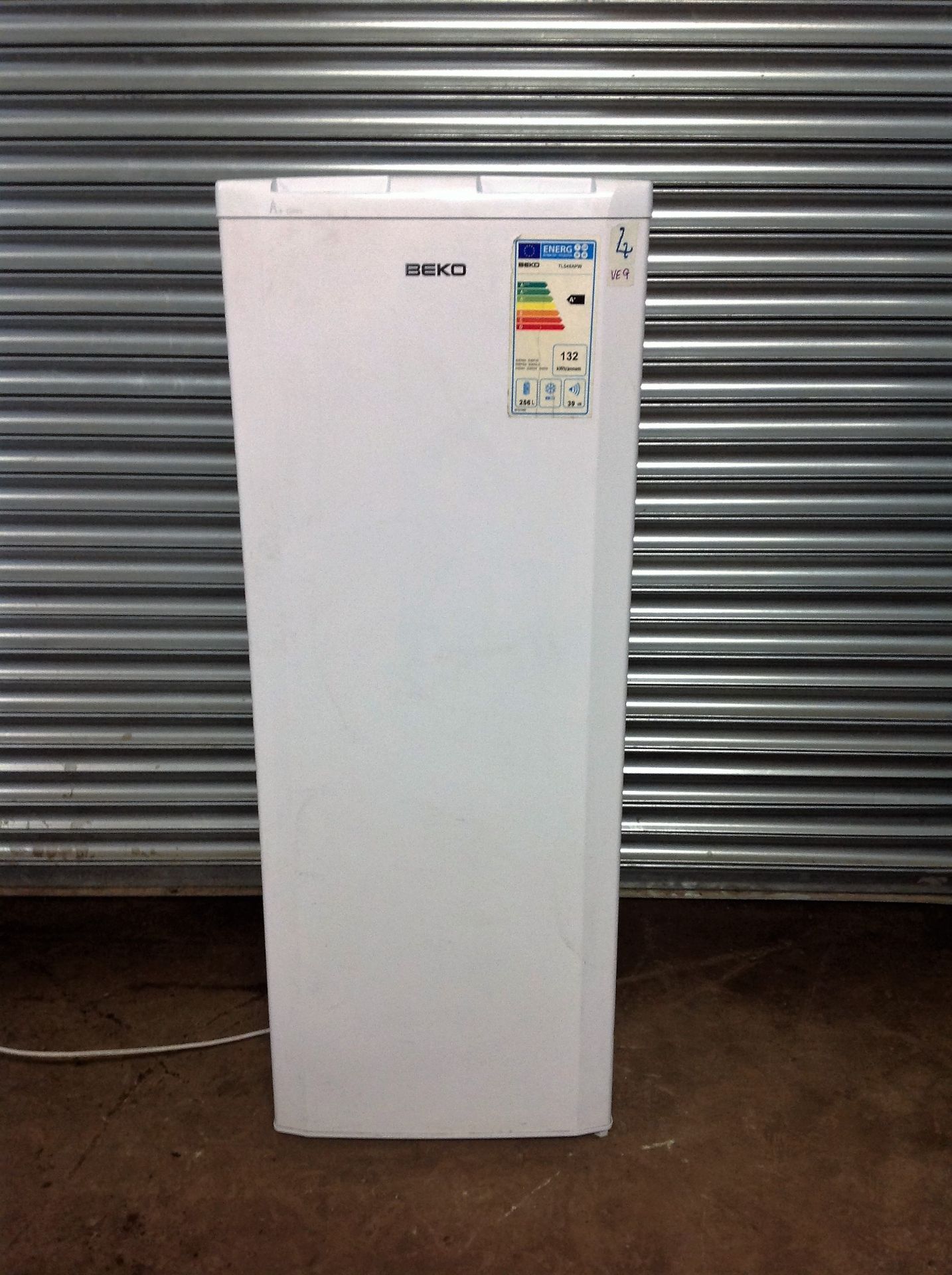 Beko Domestic White Refrigerator -Model: L54261 / B270U - H: 145cm W: 55cm D: 54cm
