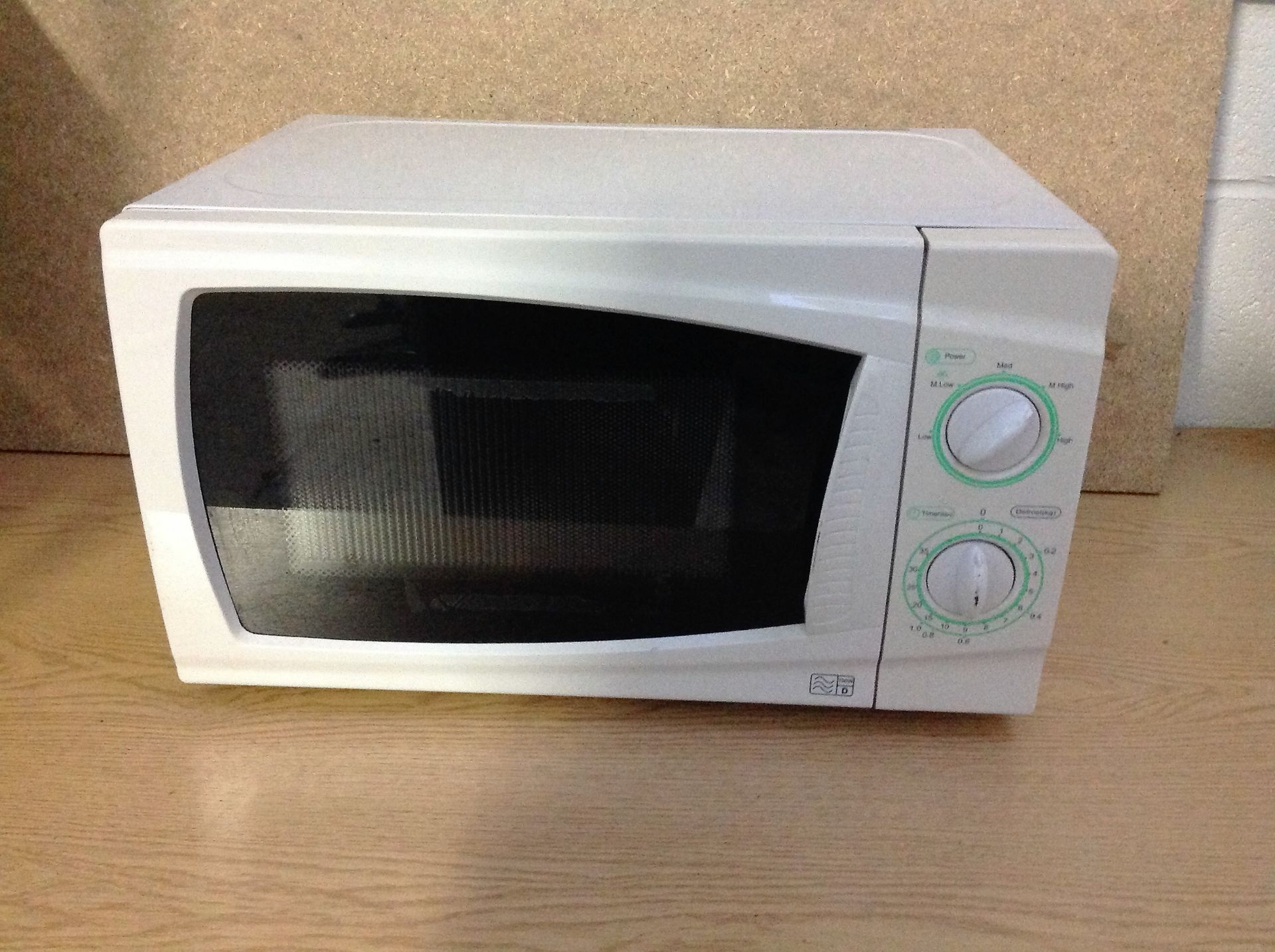 Sainsburys Domestic White Microwave Oven - Model: 587115