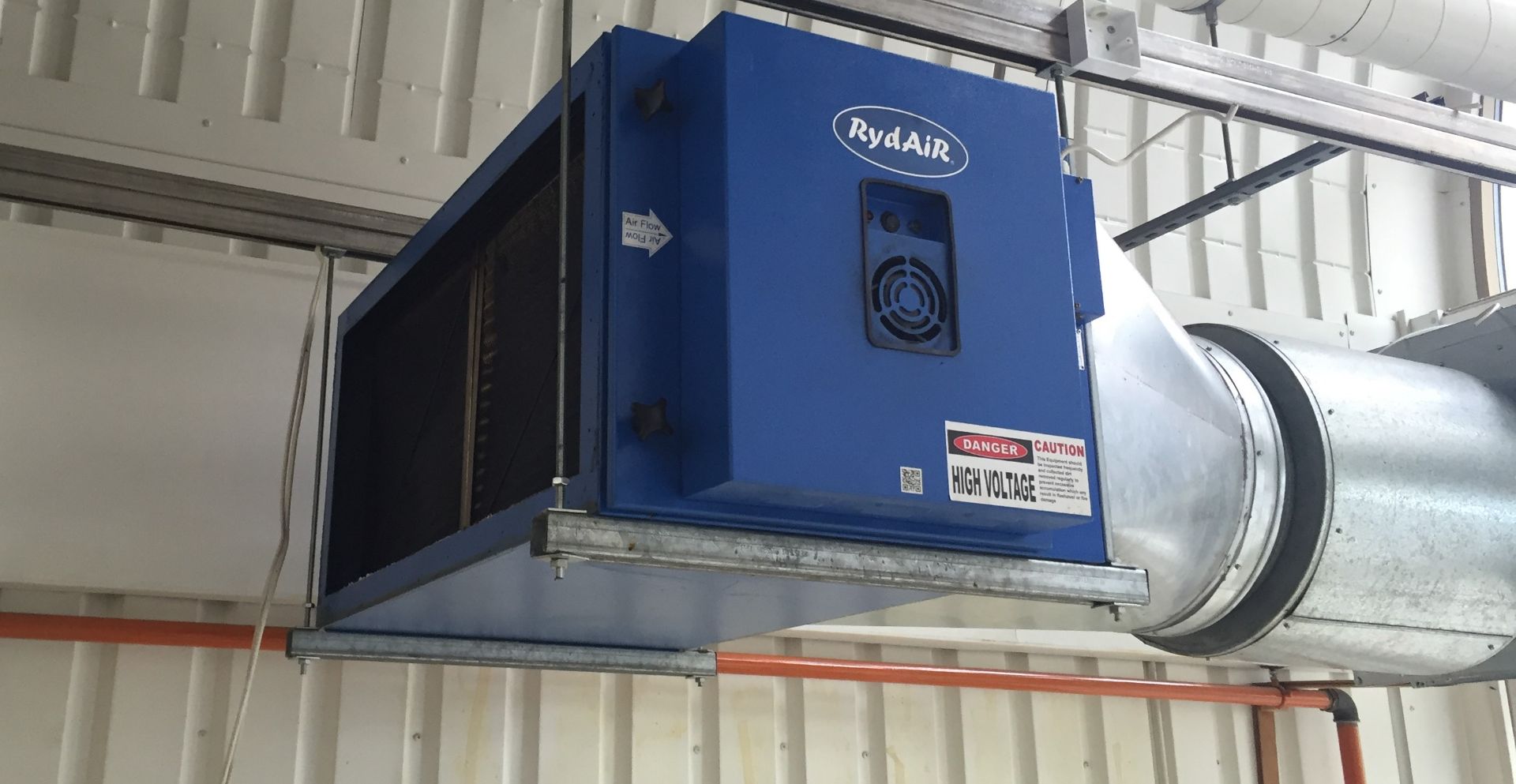 RydAir Industrial Electrostatic Extraction Unit And Housing Year Of Manufacturing 2013 - Image 3 of 10