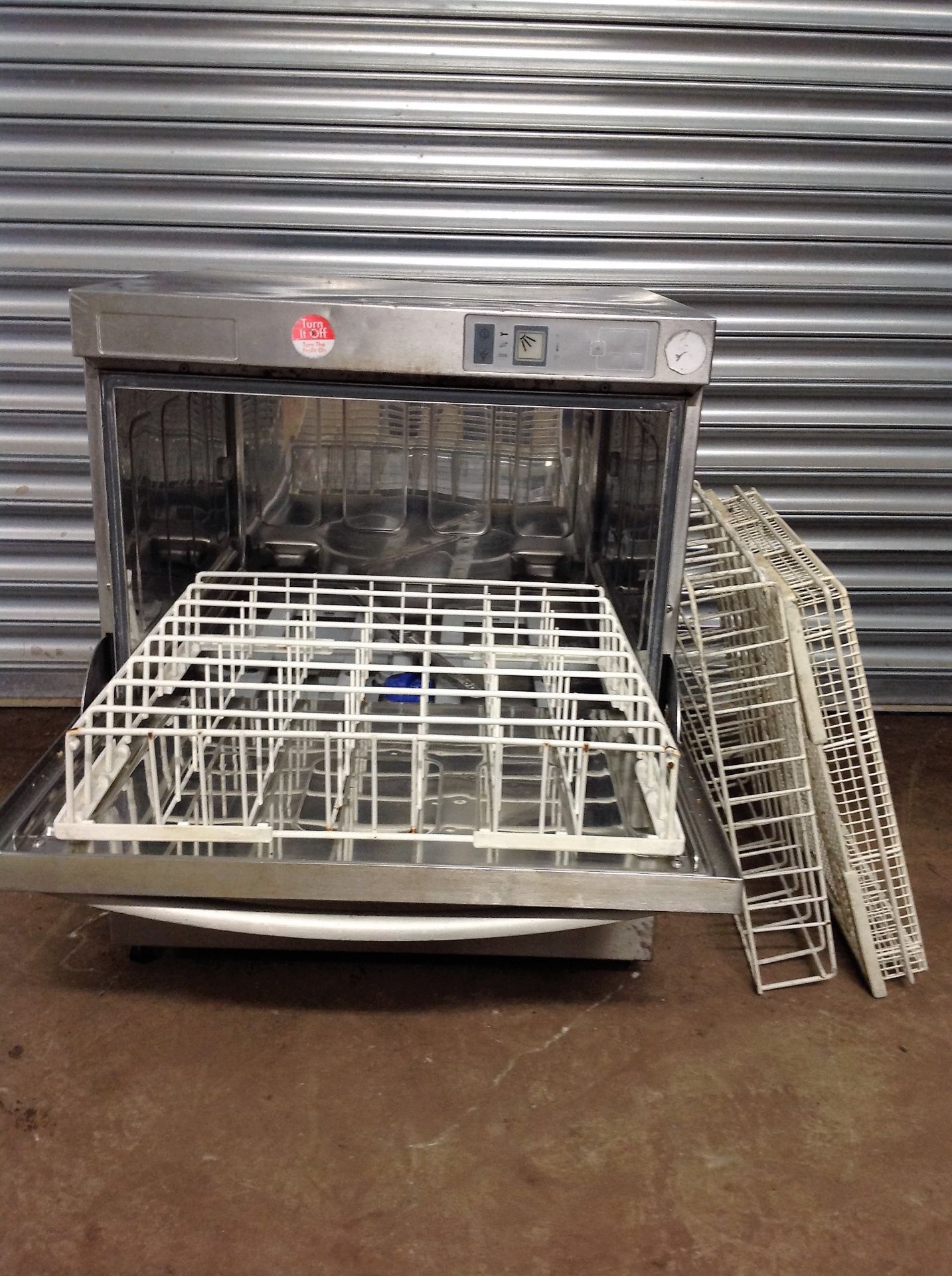 Winterhalter Stainless Steel Glasswasher With 3 Baskets - H: 74cm W: 60cm D: 60cm - Image 2 of 5