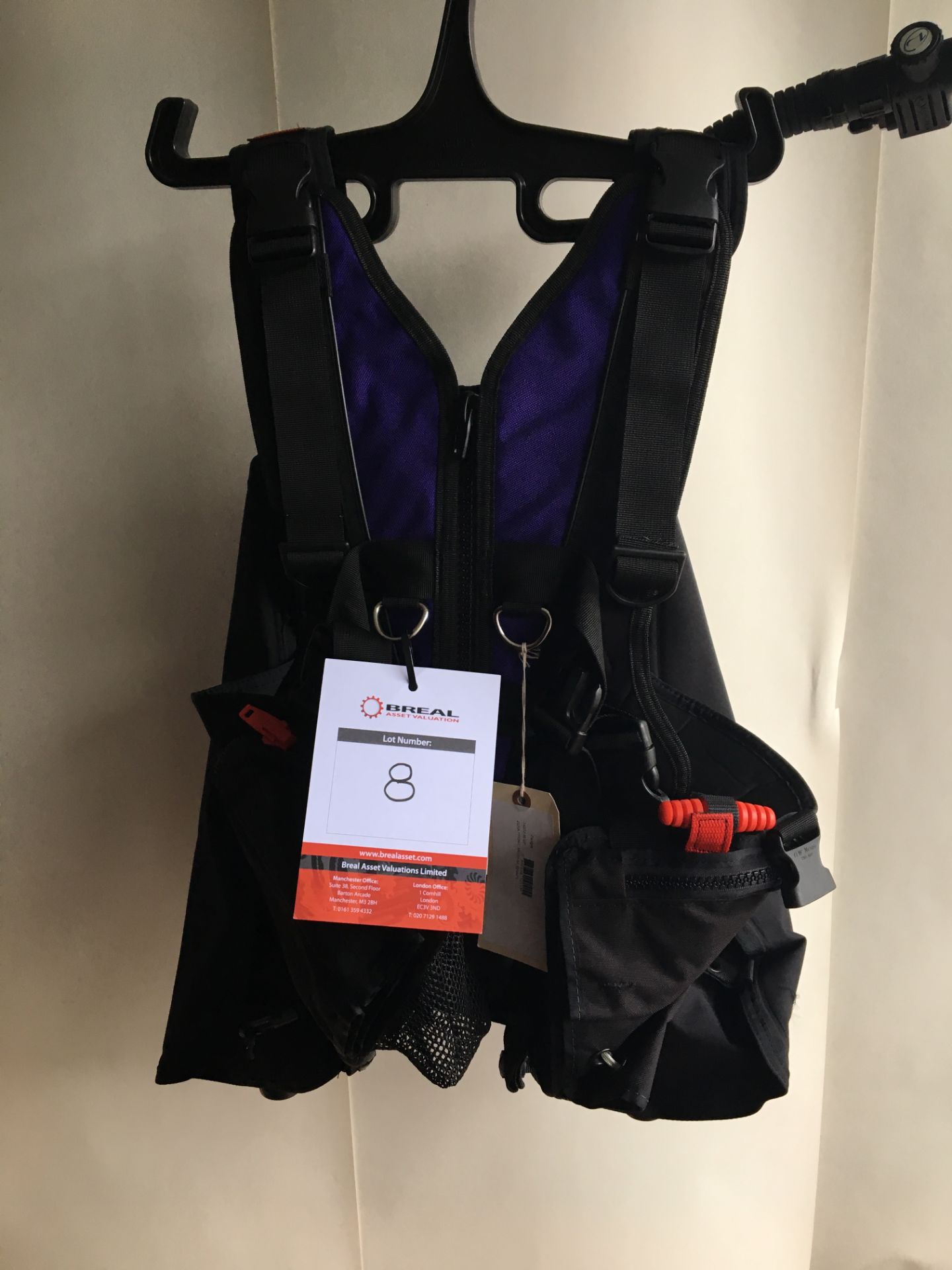 Zeagle Zena BCD Dive Vest in grape, size M (as new)