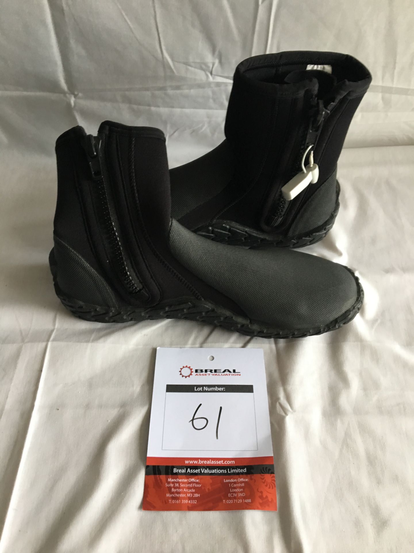 Pair of Scubapro Thermal black Boots, 3XL