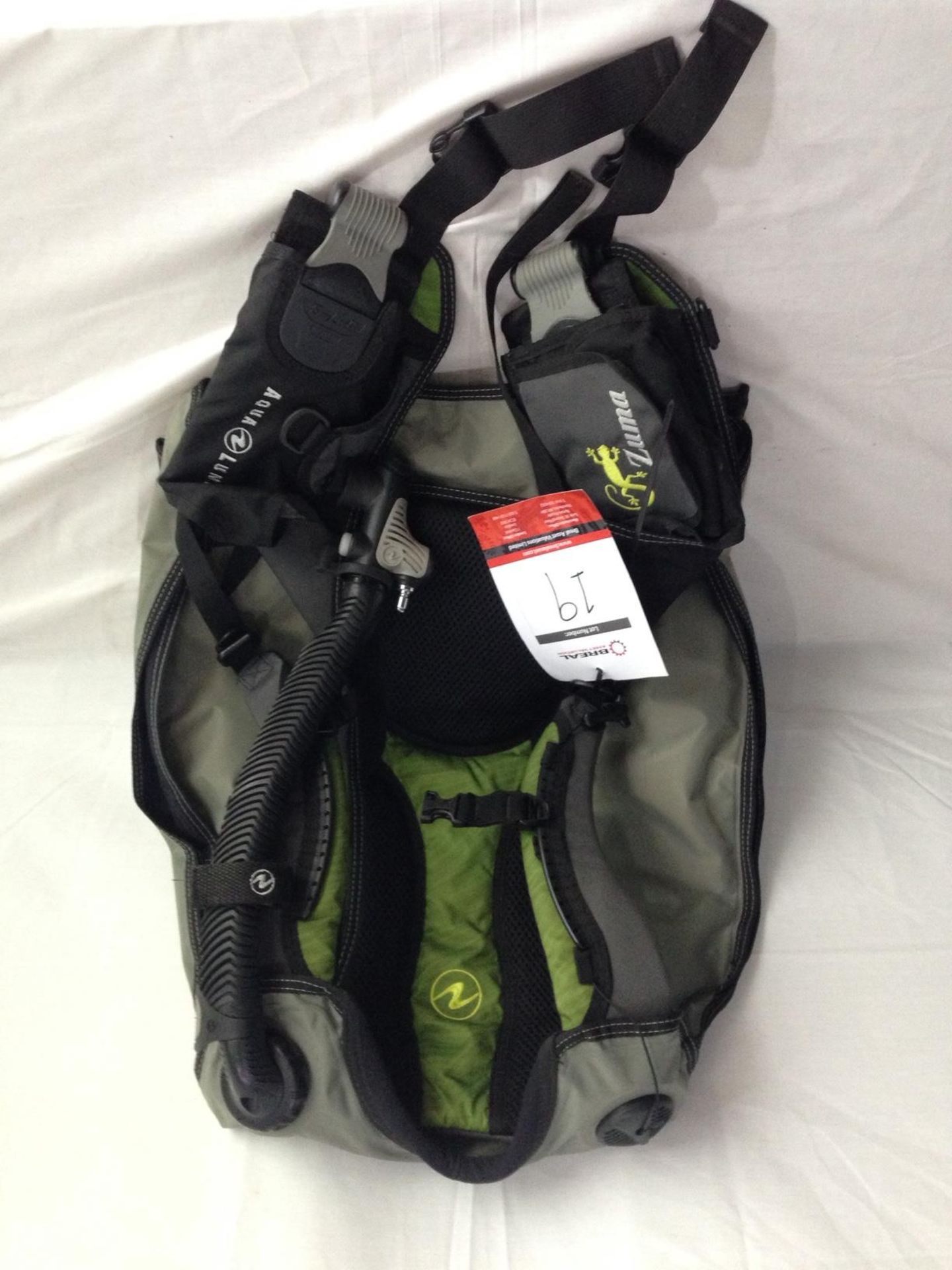 Aqua Lung Zuma BCD Dive Vest in olive, no size (used)