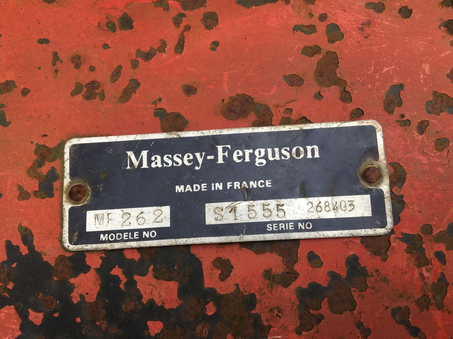 Massey-Ferguson MF262, 3 Furrow Plough - Image 2 of 3