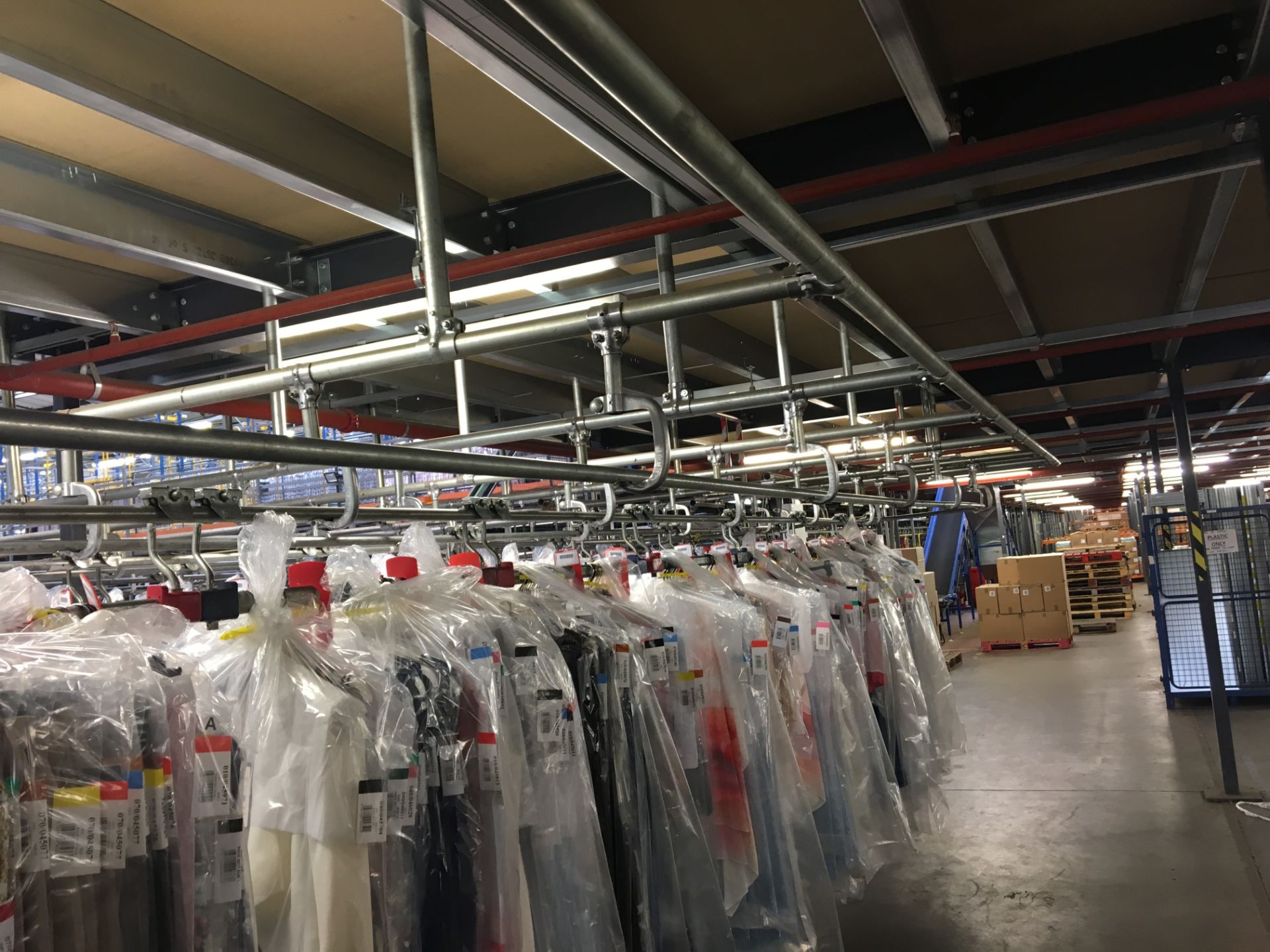 Overhead Garment Handling Conveyor System (thoughout premises) - Image 21 of 21