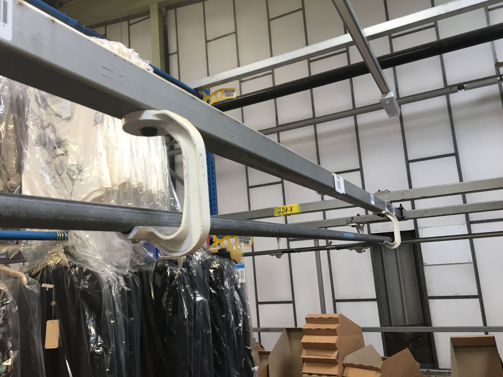 Overhead Garment Handling Conveyor System (thoughout premises) - Image 7 of 21