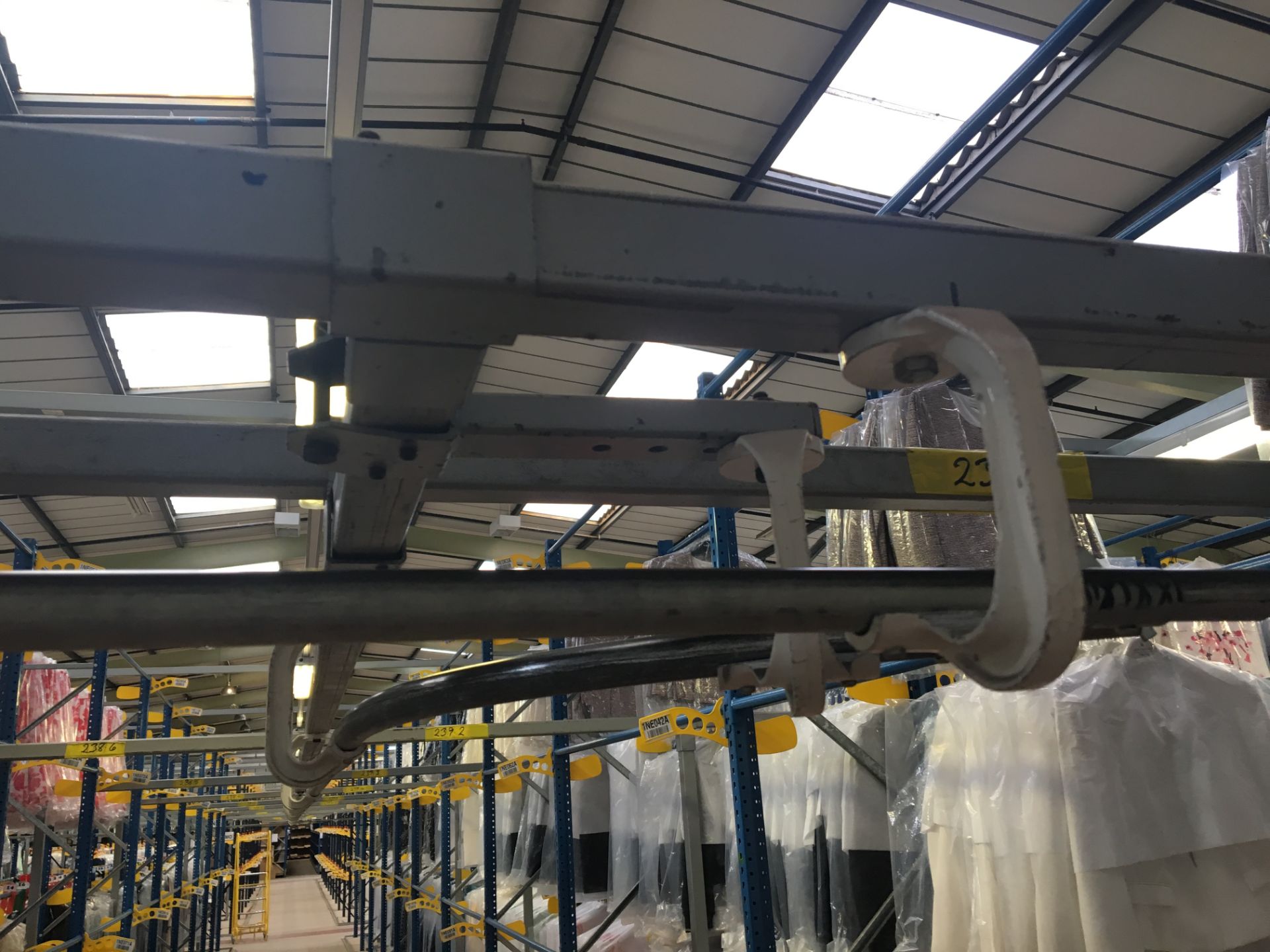 Overhead Garment Handling Conveyor System (thoughout premises) - Image 4 of 21