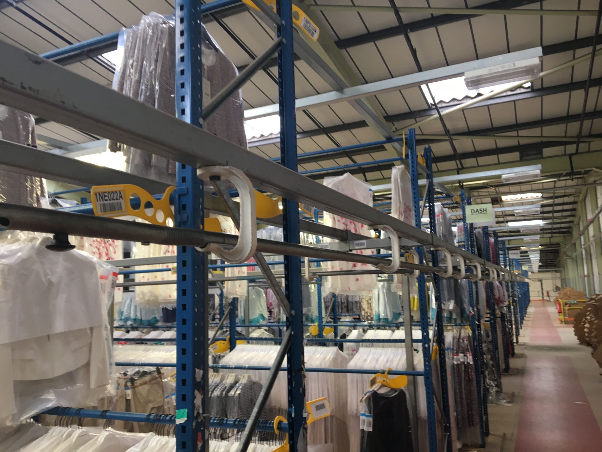 Overhead Garment Handling Conveyor System (thoughout premises) - Image 5 of 21