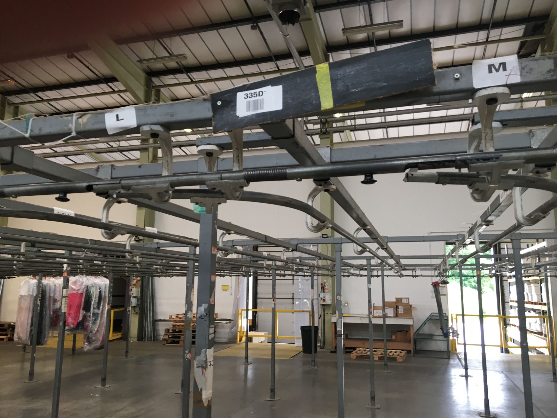 Overhead Garment Handling Conveyor System (thoughout premises) - Image 16 of 21