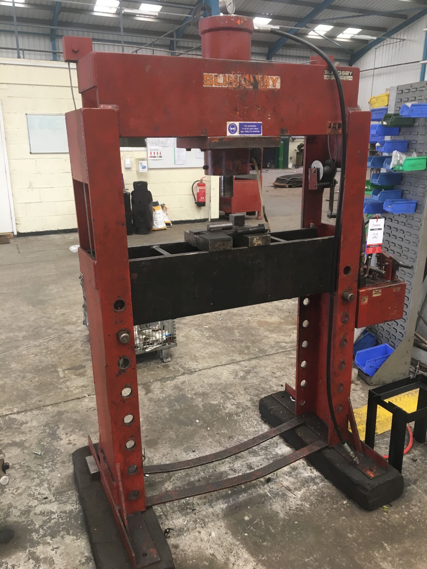 Slingsby Model C-50-2 Hydraulic 'H' Frame Press