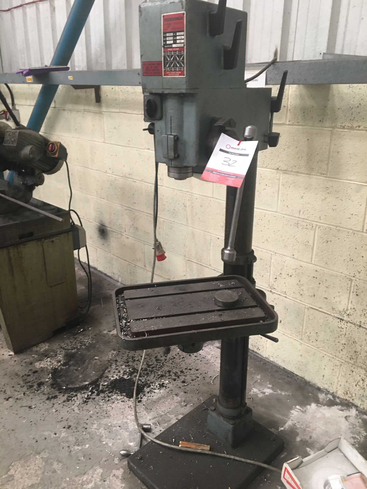 Meddings Type CS301.3 Pillar Drill