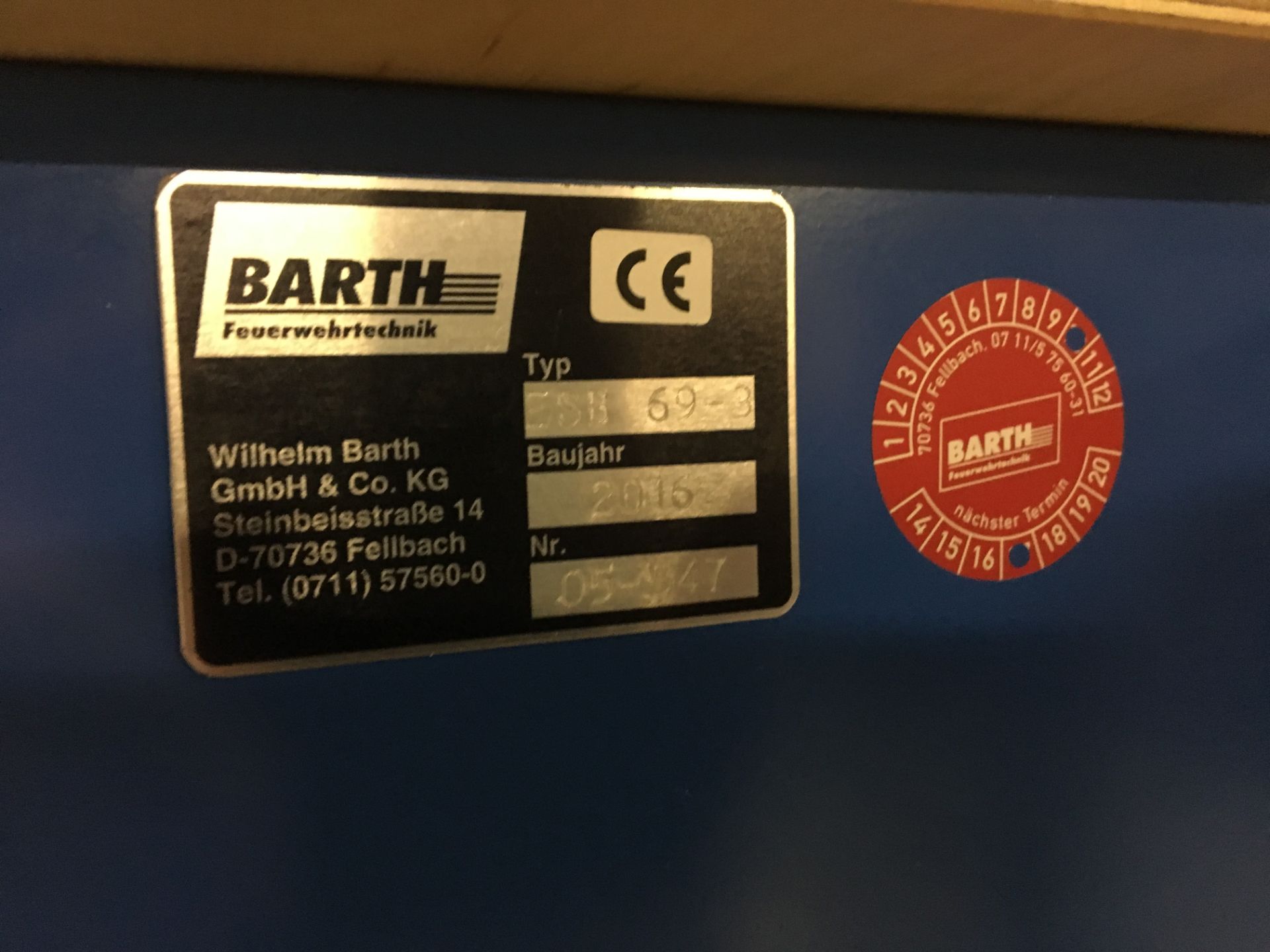 Barth ESB-69-3 Electric Hose Binding Machine (YOM 2016) - Image 2 of 5