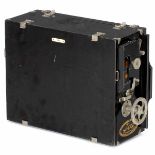 Ica Rollfilm Magazine 18 x 24 cm (!), c. 1910 Ica, Dresden. Wooden cassette with nickel trim,