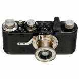 Leica I (A) with Elmar 3,5 (Near-Focus Version), 1930 Leitz, Wetzlar. No. 35982, with near-focus