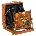 The Sanderson Camera" (Half Plate), c. 1898 Sanderson Camera Works, London. Size approx. 11,5 x 16