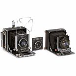 Linhof Technika (Mod. III) Linhof, Munich. Body no. 23314, size 9 x 12 cm, coupled rangefinder,