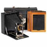 Kodak Premo No. 8, 1913 Eastman Kodak, Rochester, USA. Size 5 x 7 in., lens: Planatograph 5 x 7,