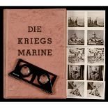 Raumbild Album "Die Kriegsmarine", 1942 Raumbild-Verlag Otto Schönstein, Munich. Text by