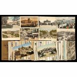 9x14cm Postcards of Berlin Over 260 picture postcards, c. 1900-1940, approx. 40 % used and