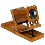 Unusual Stereo Graphoscope by A. Hautecoeur, c. 1880 "Acne Mon Martinet - A. Hautecoeur - 172 Rue de