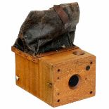 Detective Magazine Camera 6 x 8 cm by Stirn, c. 1891 R. Stirn, Berlin. Probably the smallest