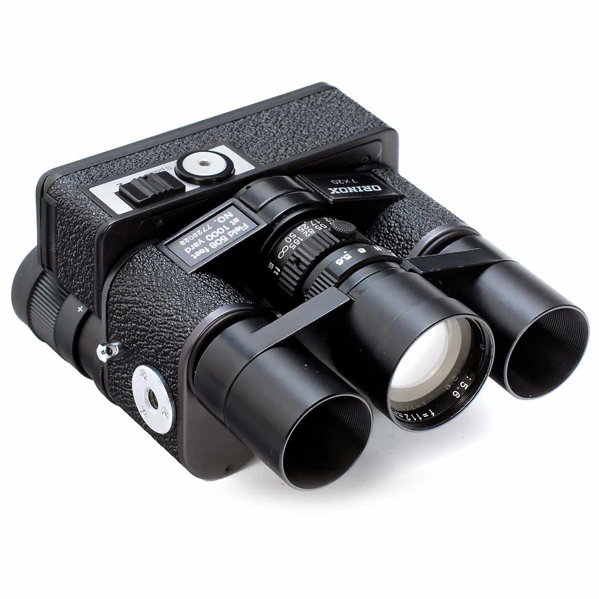 Orinox Binoculars Camera Asia American Industries, Tokyo. Binoculars 7 x 20 with camera for 110