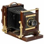 Kodak View Camera Mod. B 6 ½ x 4 ¾, c. 1900 Eastman Kodak, London. Plate size 6 ½ x 4 ¾ in., dark