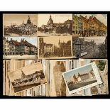 9x14cm Postcards of Munich (München) Approx. 180 picture postcards, motifs of Munich, c. 1900-