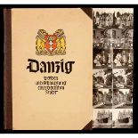 Raumbild Album "Danzig" (Gdansk), 1940 German album from 1940. By Otto Heß (regional head of