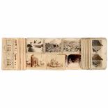 40 Stereo Cards of 9 x 18 of Paris and the Middle East 20 stereo cards of 9 x 18 cm by Underwood and