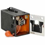 "The Midg" Magazine Camera, c. 1902 Butcher & Sons, London. Plate size 3 ¼ x 4 ½ in., internal