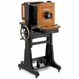 Atelier Camera by Union Paris, c. 1910 Union, Paris. Plate size 9 ½ x 9 ½ in., polished wood with