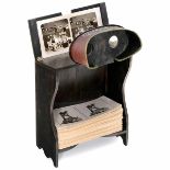 "Nephoskop" Stereo Viewer with Cards, c. 1900 German stereo viewer, marked "D.R.W.Z." and "D.R.G.