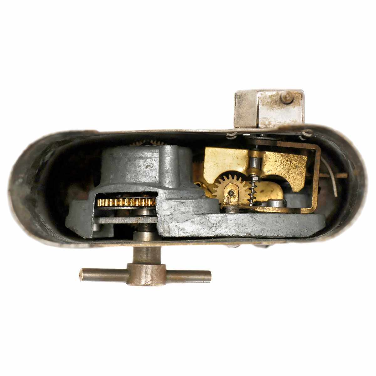 Rare Petie Music Box, c. 1950 Walter Kunik K.G., Frankfurt. Subminiature camera for rollfilm, 14 x - Image 2 of 2